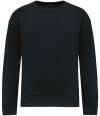 NS437 Native Spirit Kids Oversized Round Neck Sweatshirt Black colour image